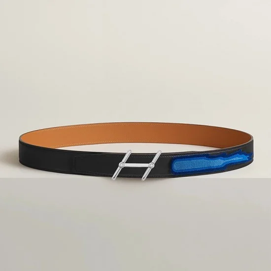 hermes 32mmベルト用バックルのみ HERMES エルメス ベルトバックルH&リバーシブルベル32mm #100